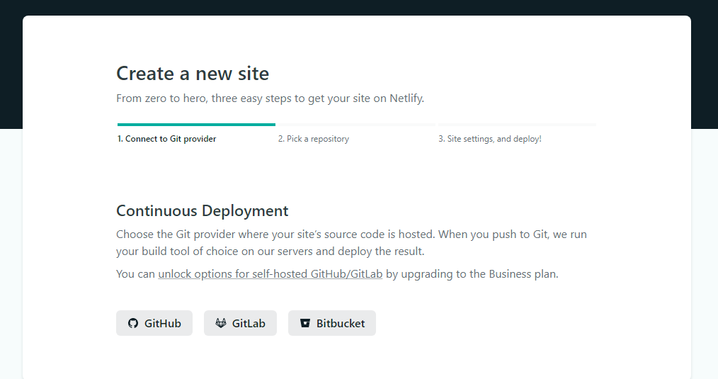 Create a new site page