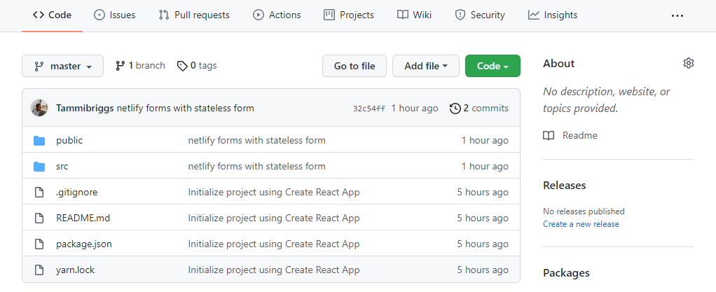 NetlifyForms repository
