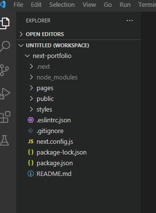 App directory structure