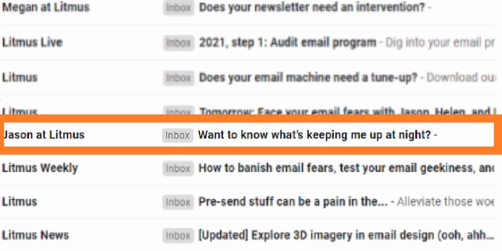 Subject line: Want to know what's keeping me up at night?