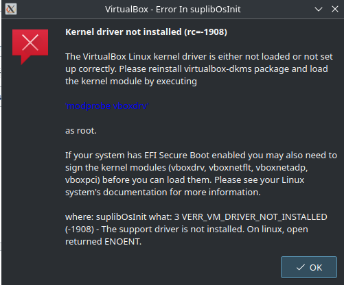 virtualbox error