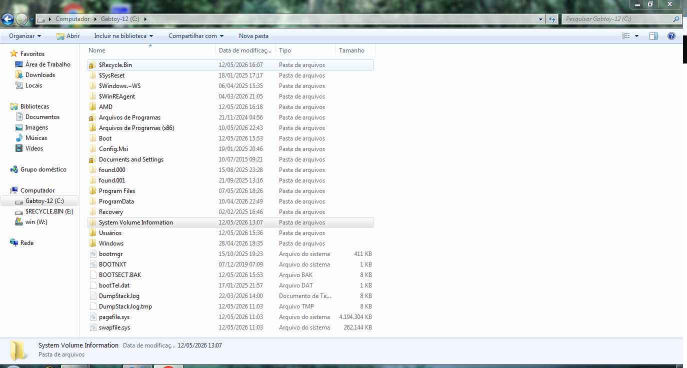 Windows 10 root directory