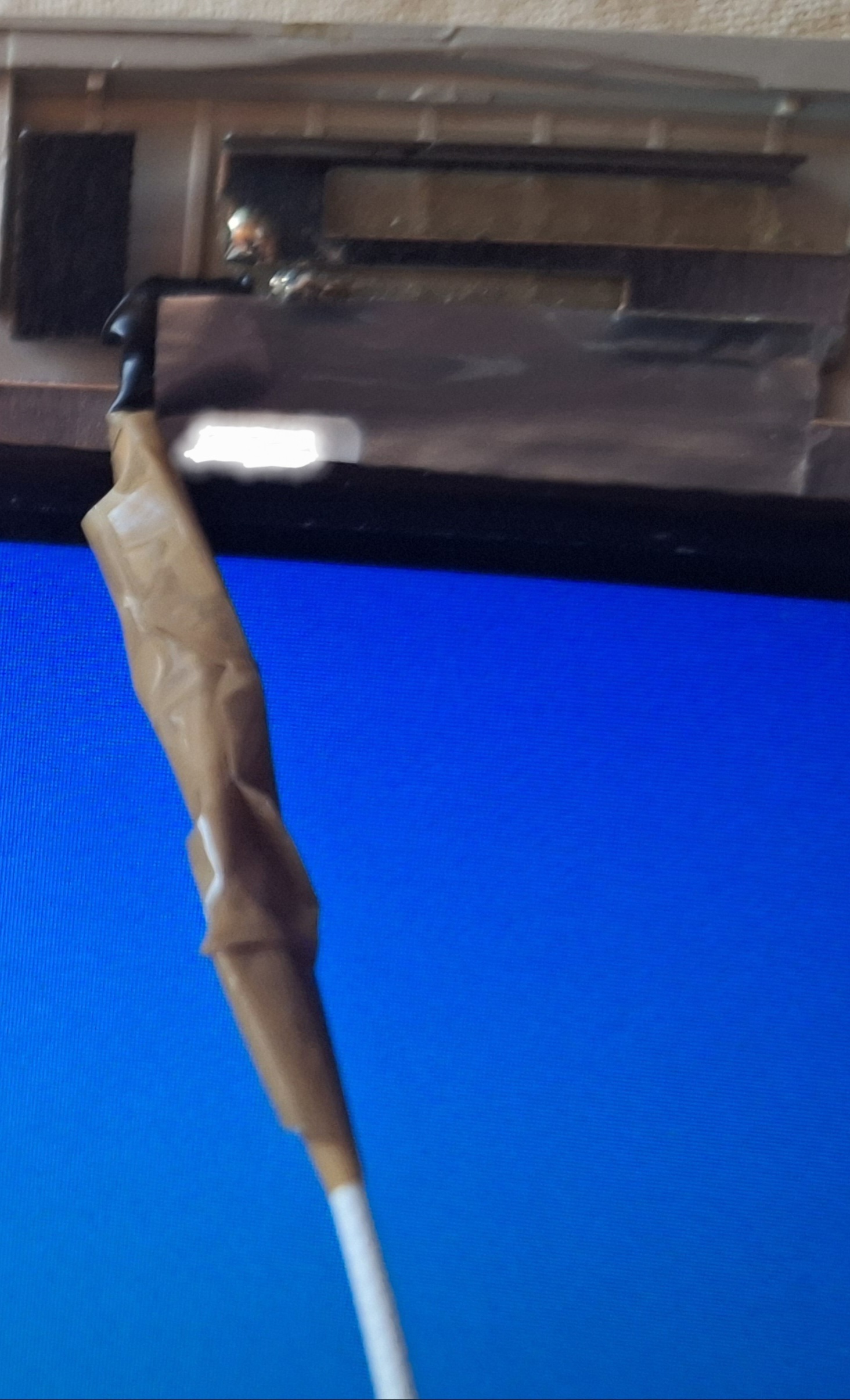 Cable isolate and place antenna back