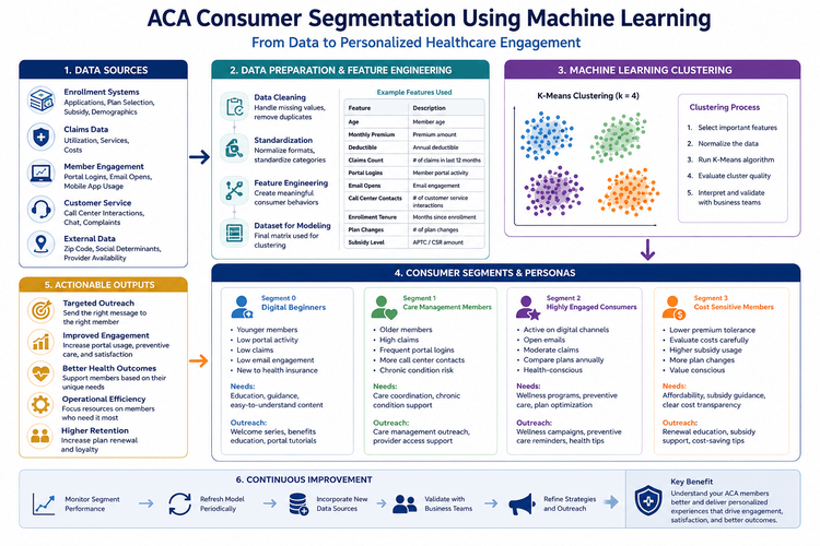 From Data to Decisions: Using Machine Learning to Segment ACA Consumers for Personalized Healthcare Engagement